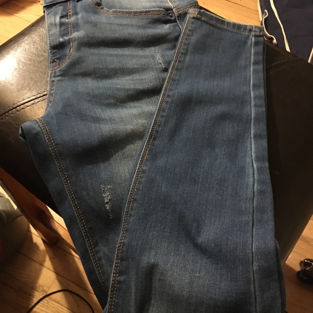 Butt I Love you waxed jeans 7-28 5 pocket